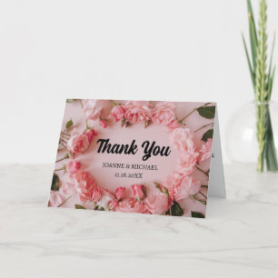 Pink Watercolor Funny Danke Karte mit Hinweis