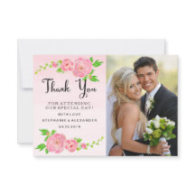 Pink Watercolor Ranunculus Wedding Danke Foto
