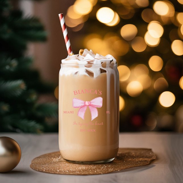 Pink Watercolor Ruban Blush Bachelorte (Créateur téléchargé)