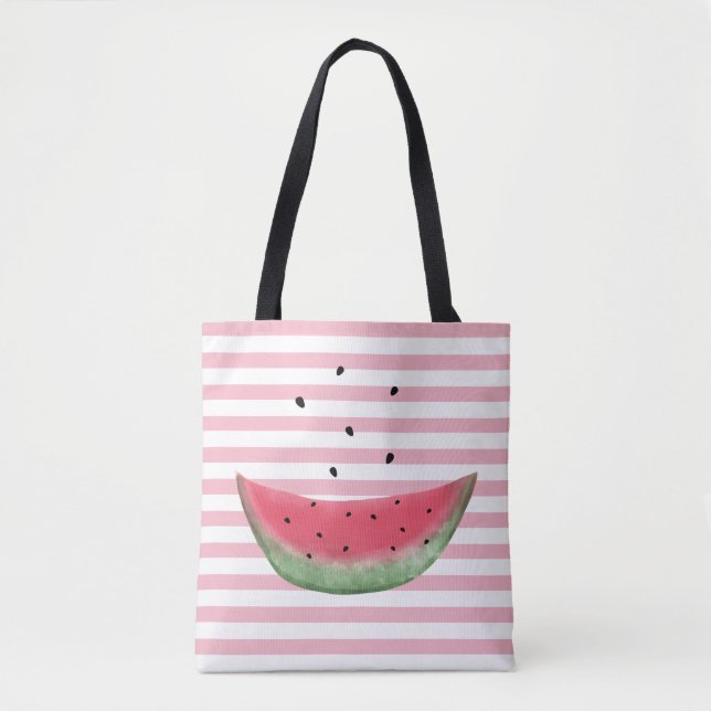 Pink Watermelon Custom Shoully Tragetaschen Tasche (Vorderseite)
