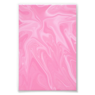 Pink Waves Painting Beste minimale abstrakte Kun Fotodruck