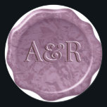 Pink Wax Siegel Sticker Monogramm,<br><div class="desc">Rosa metallisches Wachs Siegel Sticker Monogramm,  ein Imitat Gold Wachseffekt Aufkleber,  um einen Hauch von Luxus zu Ihren Umschlägen hinzuzufügen. Verwenden Sie als Umschlag Aufkleber und als Monogramm Detail. Fügen Sie Ihre eigenen Initialen hinzu,  um dies zu einem eleganten Accessoire Ihrer Hochzeitssuite zu machen.</div>