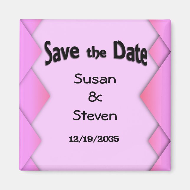 Pink Weave Magnet (Vorne)