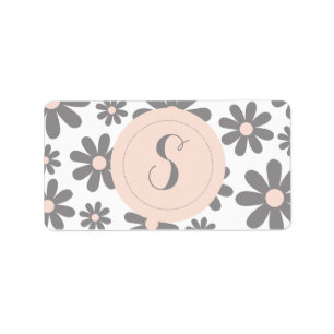 Pink Wedding Hershey Nugget Wrapper Adressaufkleber