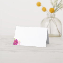 Pink Wedding Platzkarte | Fettfloral