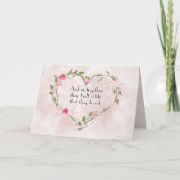 Pink Wedding Rose Herz