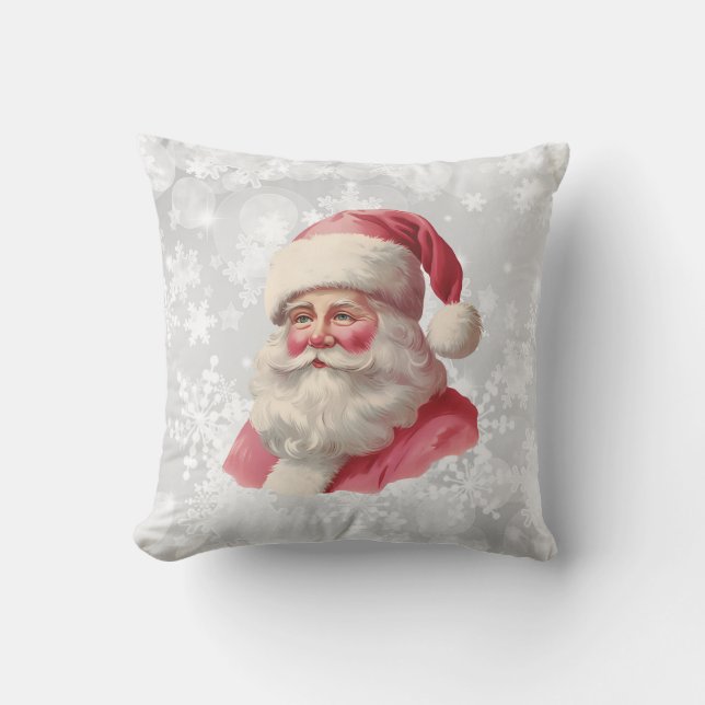 Pink Weihnachten-Wohngestaltung Kissen (Vorderseite)