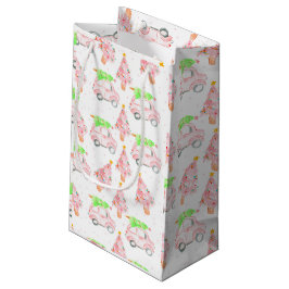 Pink Weihnachtsgeschenk Kleine Geschenktüte