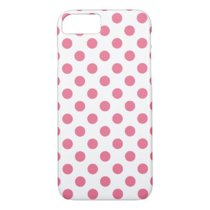 Pink-weiße Polka-Punkte Case-Mate iPhone Hülle