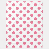 Pink-weiße Polka-Punkte