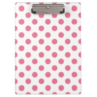 Pink-weiße Polka-Punkte