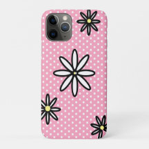 Pink-weiße Polka-Punkte und Molsen