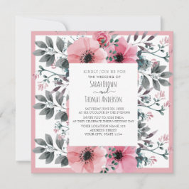 PINK WHIRL WASSER FARBBODEN EINLADUNG