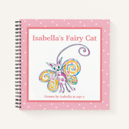Pink & White Polka Dots Notizbuch