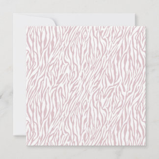 Pink White Zebra Print 16 . Geburtstag Einladung