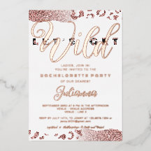 Pink - Wild Animal Print Bachelorette Bach