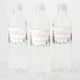 Pink Winter Wonderland Babydusche