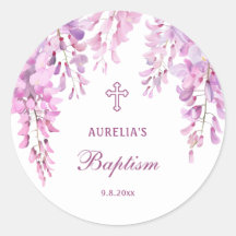 Pink Wisteria Taufe