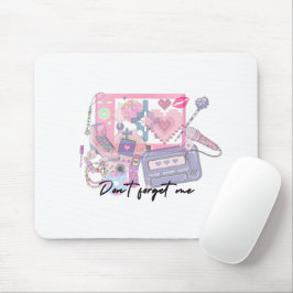 Pink Y2K Kawaii-Mauspad | Süße Pastell-Farben für  Mousepad