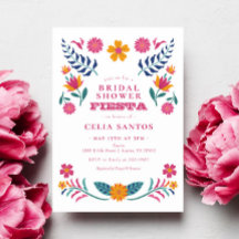 Pink Yellow Mexican Fiesta Brautparty