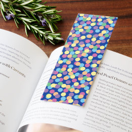 Pink Yellow Orange Green Blue Purple Polka-Dots