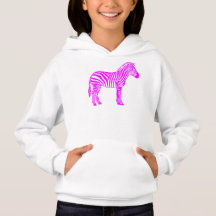 Pink Zebra Kids T-Shirt – Cute gestreifte Tierbekl