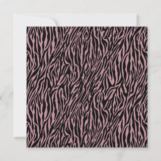 Pink Zebra Print 16 . Geburtstag Einladung