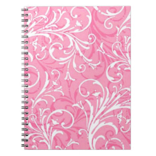 Pink-Zierschrift Notizblock