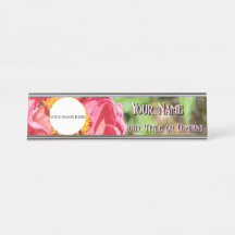 Pink Zinnia Blume Name des benutzerdefinierten Bil