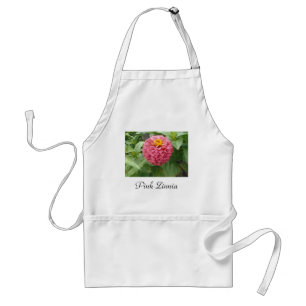 Pink Zinnia Schürze