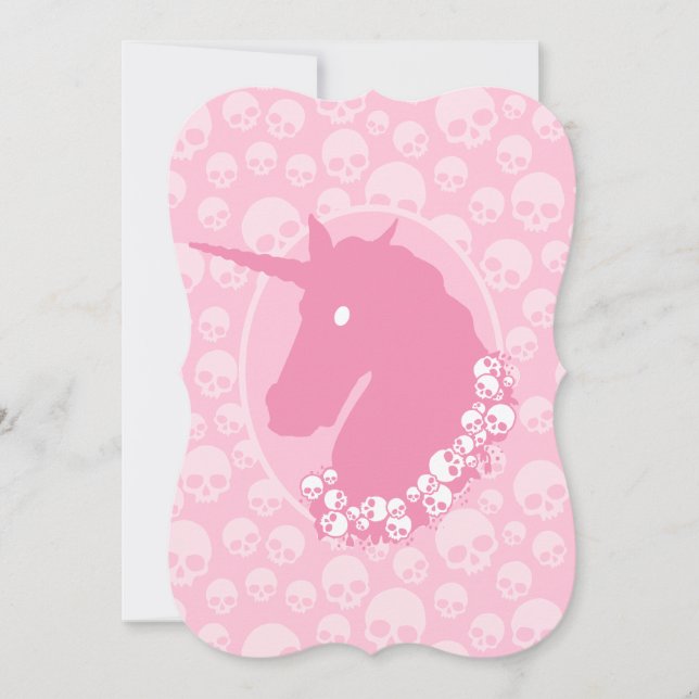 Pink Zombie Unicorn (Vorderseite)