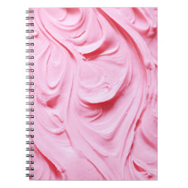 PInk Zuckerguss Swirl Notizblock