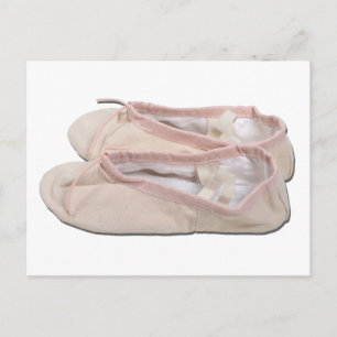 PinkBalletSlippers022111 Postkarte