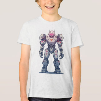 PinkBeat: Liebe-Powered Mech Tri-Blend Shirt