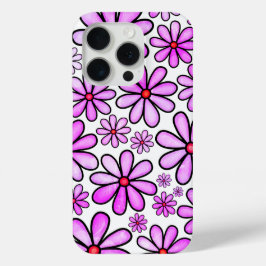 Pinke Blumen Case-Mate iPhone Hülle
