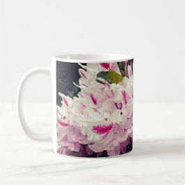 Pinke Blumen Kaffeetasse