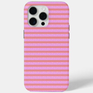 Pinke geometrische Streifen Case-Mate iPhone Hülle