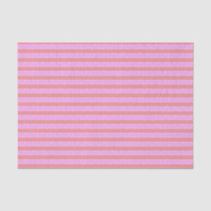 Pinke geometrische Streifen Seidenpapier