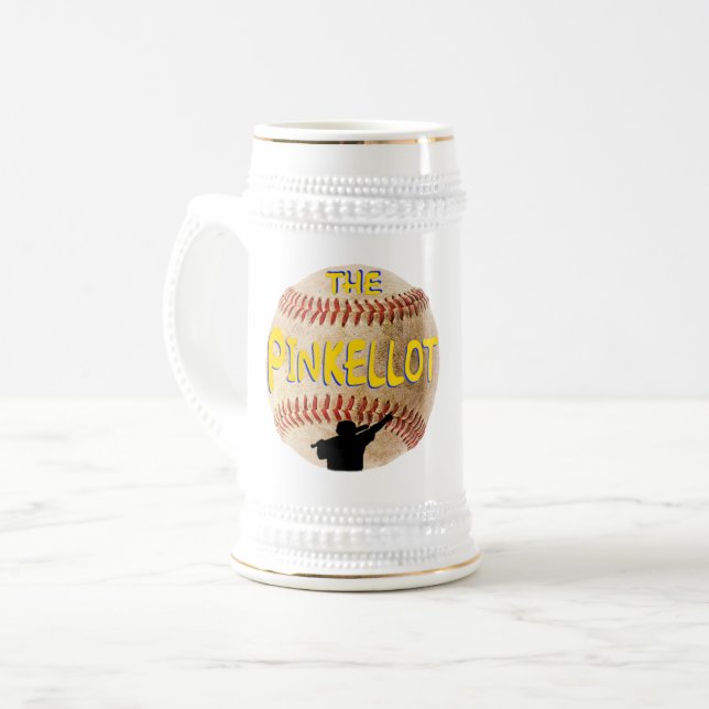 Pinkel Lot Ball Bierglas (Vorderseite Links)