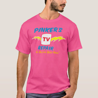 Pinkers Fernsehreparatur T-Shirt