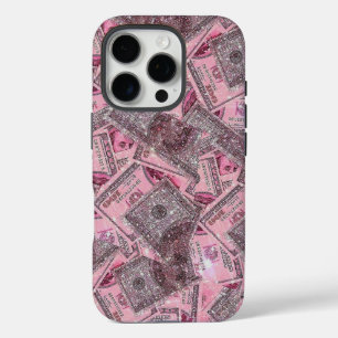 Pinkes Geld-Ästhetik-Handyhülle 💸💖 iPhone 16 Pro Hülle
