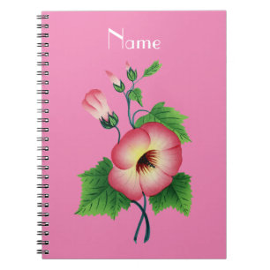 Pinkfarbene Blume Thunder_Cove Notizblock