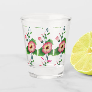 Pinkfarbene Blume Thunder_Cove Schnapsglas