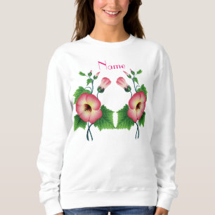 Pinkfarbene Blume Thunder_Cove Sweatshirt