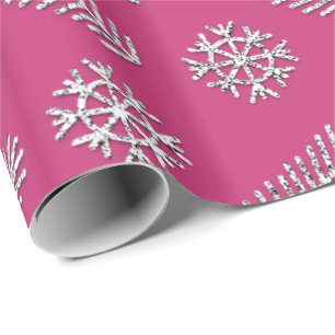 Pinkfarbene Geschenkpapier