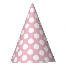 Pinkfarbene Polka-Punkte, Polka-Punktmuster, Punkt