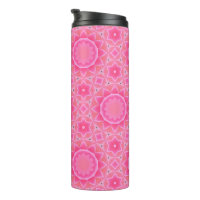 Pinkfarbene Sonne und Sterne Mädchen-Mosaikmuster