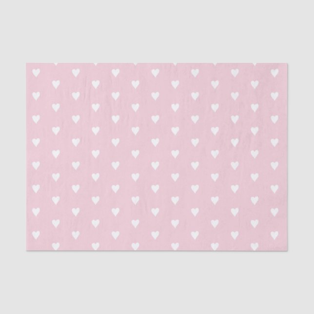 Pinkfarbenes Pulverlustpapier Seidenpapier (Vorderseite)
