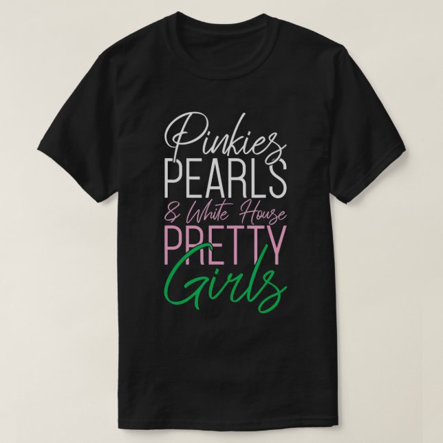 Pinkies Pearls Kamala Harris VP 2020 Wahl AKA T-Shirt (Design vorne)