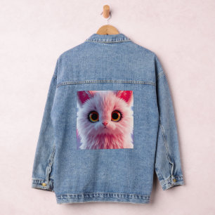Pinkish-Kittycat Jeansjacke